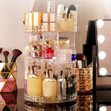 Stort drejeligt makeup organizer