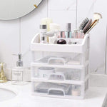 Stort makeup organizer med skuffe