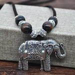 Tibetansk elefant halskæde