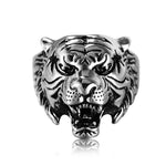 Tiger ring af stål