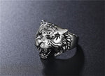 Tiger ring af stål