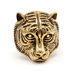 Tiger ring guld