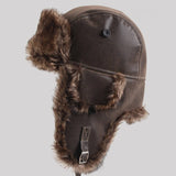 Trapper Hat i læder