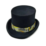 Trendy høj hat Sort 2 / S (54-55 cm)