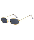 Trendy vintage-stil solbriller Sort