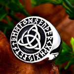 Triquetra ring stål