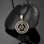 Triquetra vedhæng stål