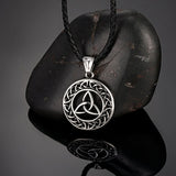 Triquetra vedhæng stål