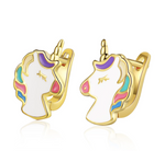 Unicorn-øreringe til børn