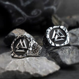 Valknut trekanten ring