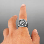 Valknut trekanten ring