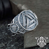 Valknut Viking ring