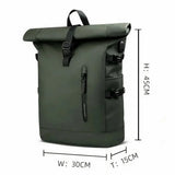 Vandtæt rolltop-rygsæk