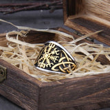 Vegvisir kompas ring