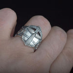 Viking hjelm ring