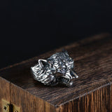 Viking ring Spirit of the Wolf