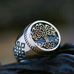 Viking ring Yggdrasil