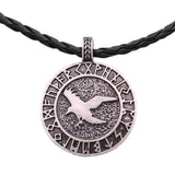 Viking Runic Raven halskæde