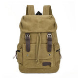 Vintage bomuld rygsæk Khaki