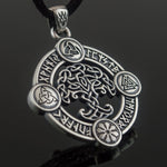 Yggdrasil vedhæng sølv
