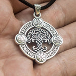 Yggdrasil vedhæng sølv